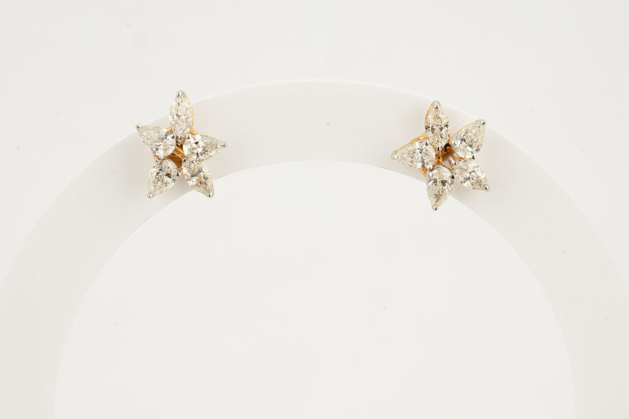 Celeste Bloom Diamond Studs