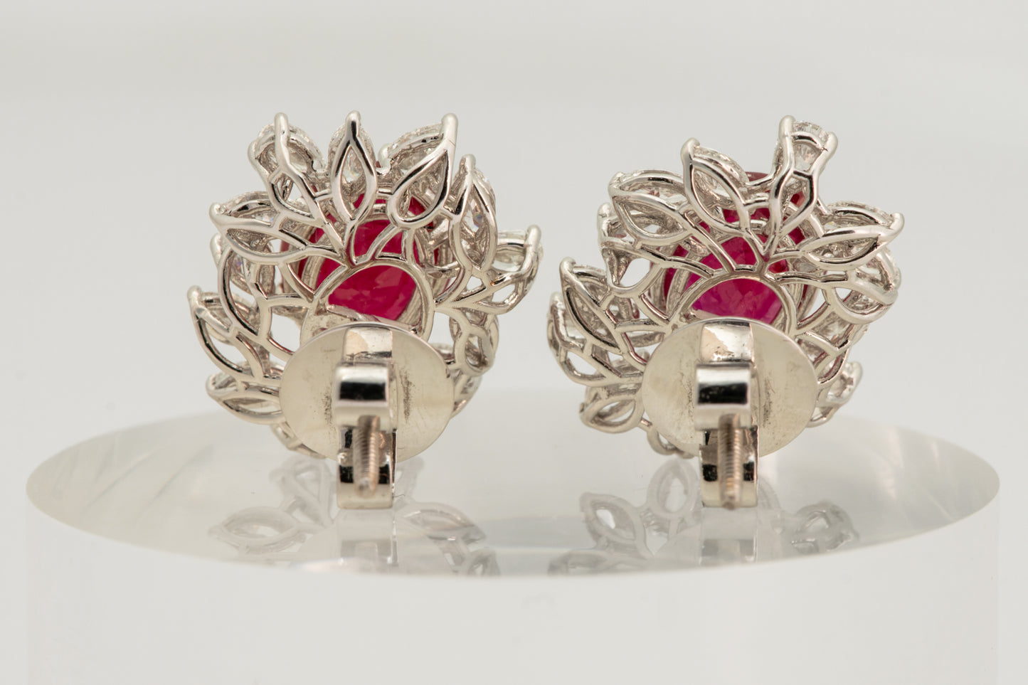 Ruby Bloom Diamond Studs