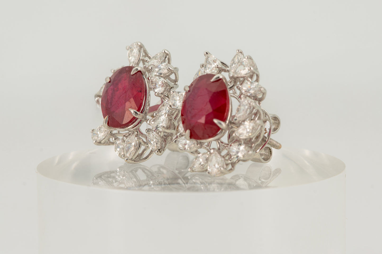 Ruby Bloom Diamond Studs