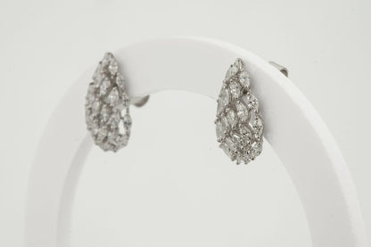 Virelle Drop Diamond Earrings
