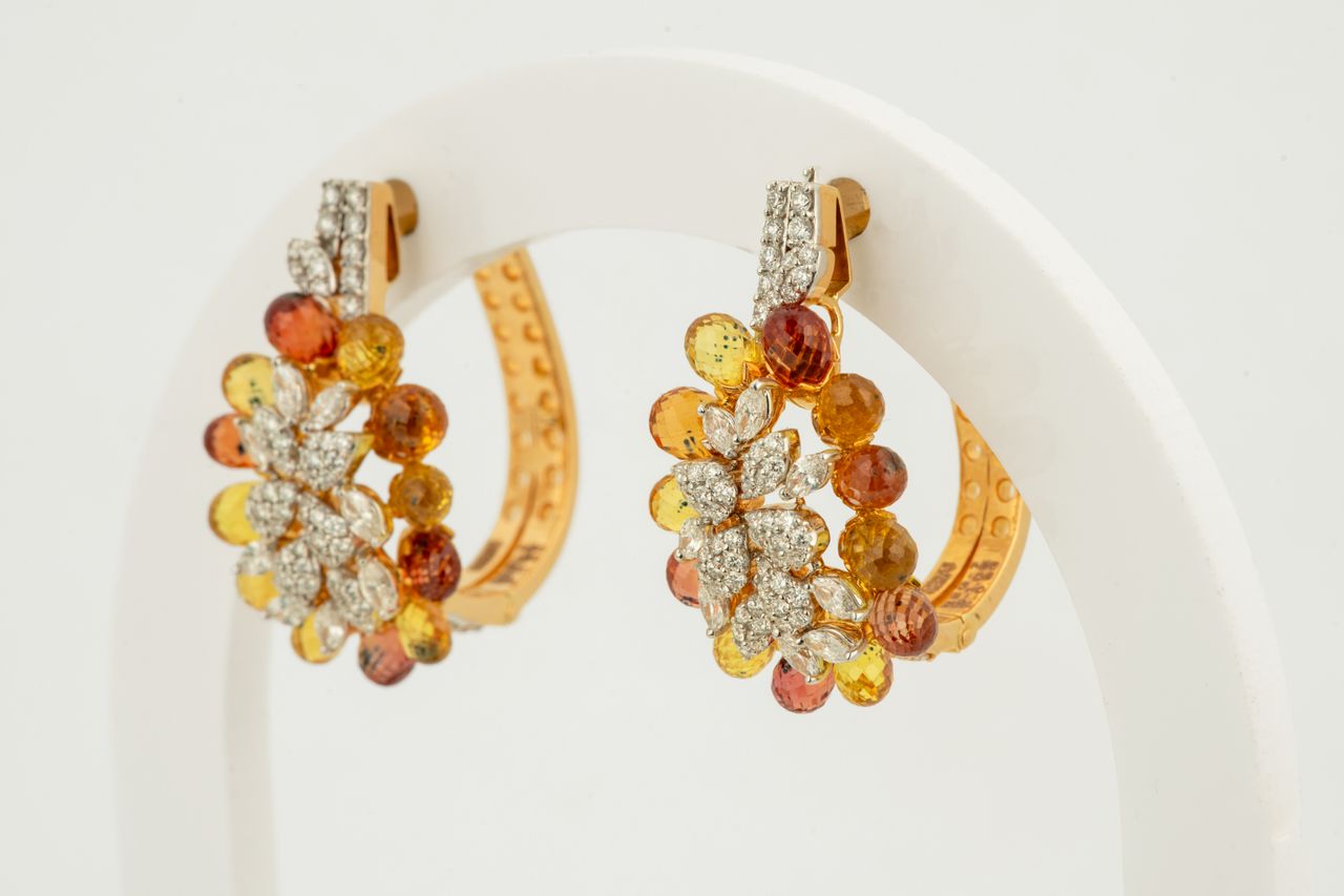 Solara Sapphire Earrings