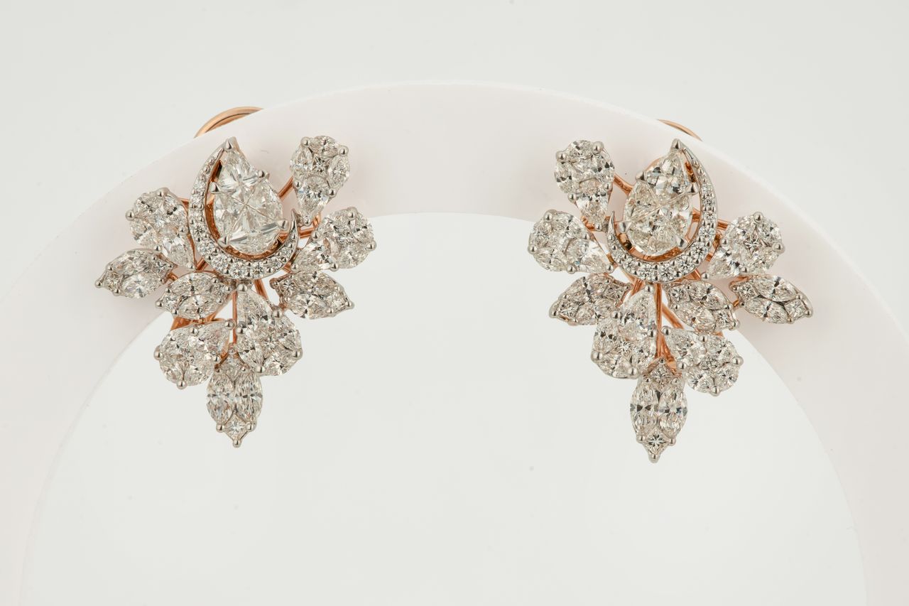 Aurelian Crest Diamond Studs