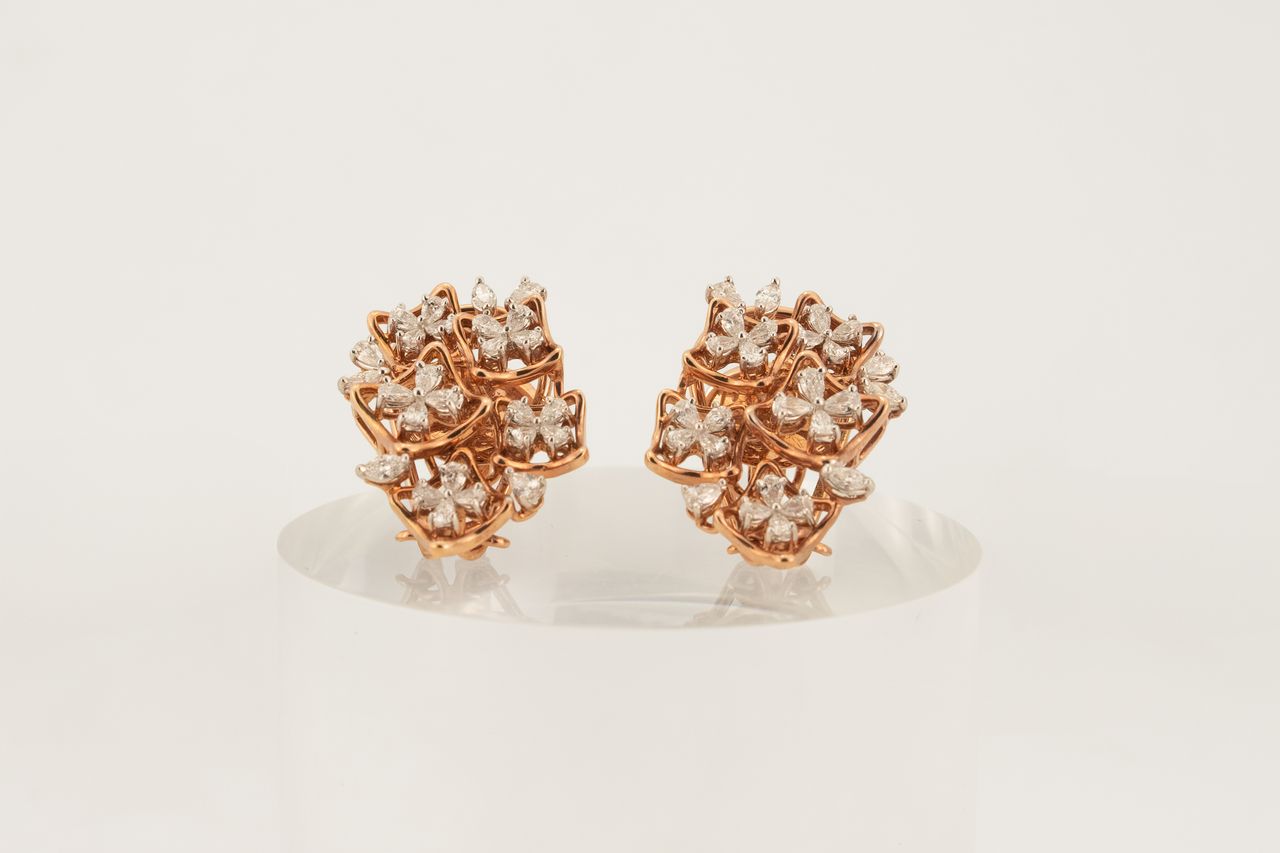 Mosaic Lumière Diamond Studs