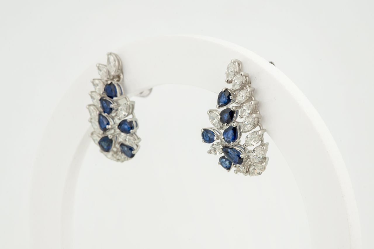 Nocturne Sapphire Studs