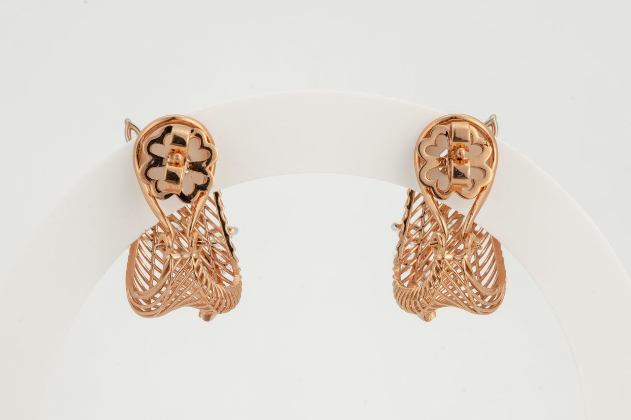 Lattice Diamond Studs