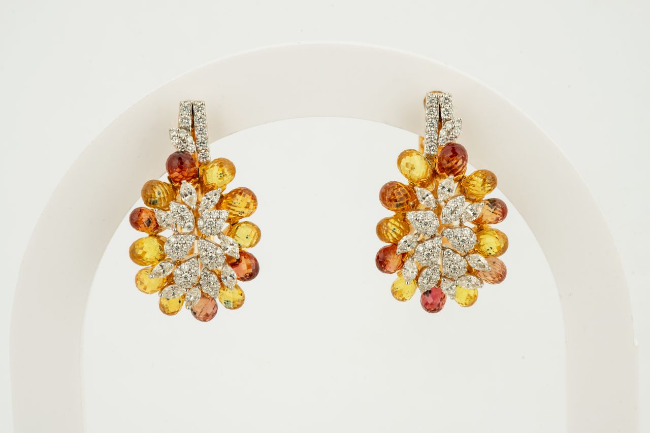 Solara Sapphire Earrings