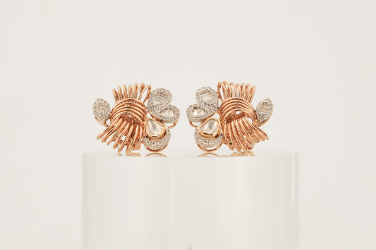 Aurelia Coil Diamond Studs