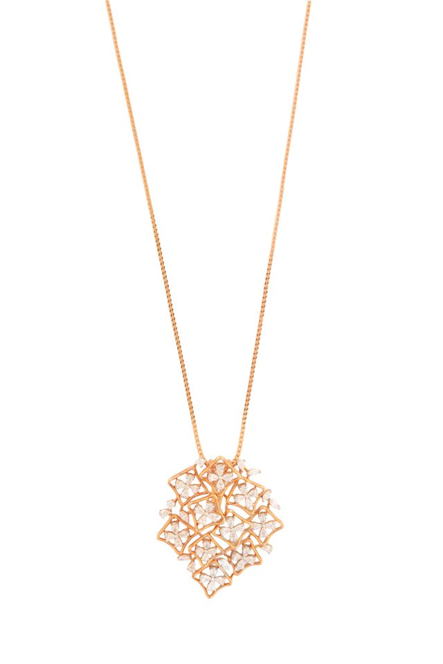 Mosaic Lumière Diamond Pendant