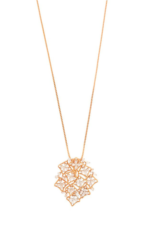 Mosaic Lumière Diamond Pendant