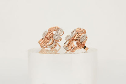 Aurelia Coil Diamond Studs